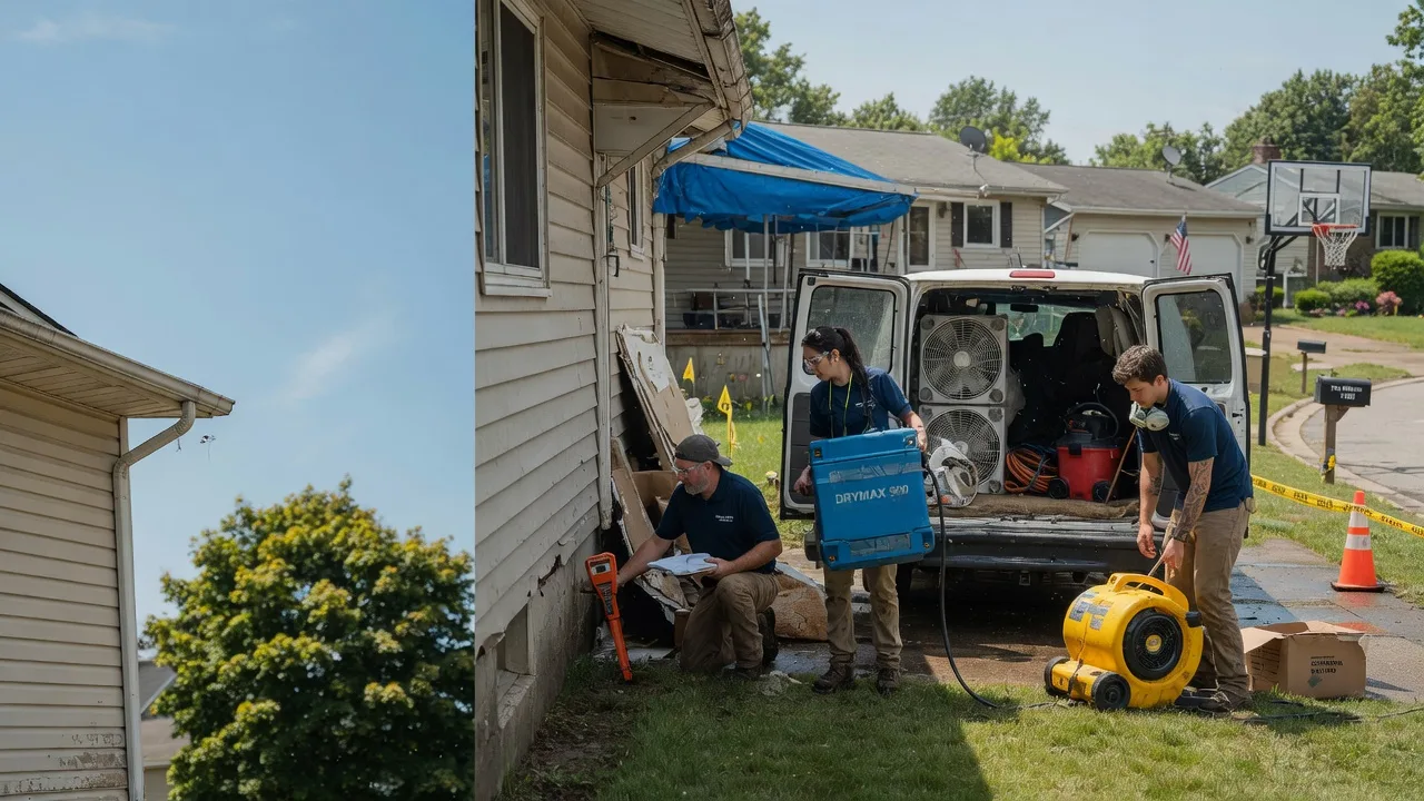 Ceiling Leak Cleanup in Belle Plaine, KS near me